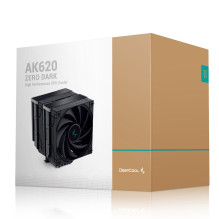 DeepCool AK620 ZERO DARK Processor Air cooler 12 cm Black 1 pc(s) DeepCool AK620 ZERO DARK Processor Air cooler 12 cm Black 1 pc(s)