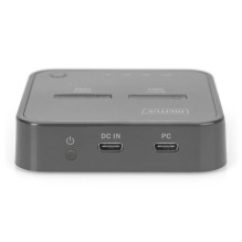 Digitus Dual M.2 NVMe SSD Docking Station with Offline Clone Function, USB-C™ Digitus Dual M.2 NVMe SSD Docking Station with Offline Clone Function, USB-C™