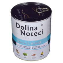 DOLINA NOTECI Premium - Šlapias šunų ėdalas su ėriena - 800 g