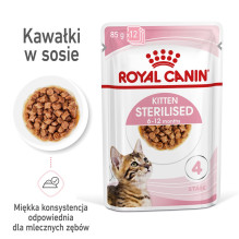 Royal Canin Sterilised Gravy 12x85g Royal Canin Sterilised Gravy 12x85g