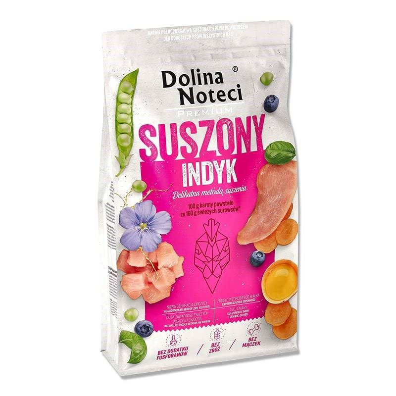 DOLINA NOTECI Premium kalakutienos sausas šunų ėdalas - 9 kg