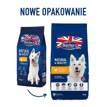 Butcher\'s Pet Care 5011792002061 sausas šunų maistas suaugusioms vištienos porcijoms 15 kg Butcher\'s Pet Care 5011792002061 sausas šunų maistas suaugusioms vištienos porcijoms 15 kg