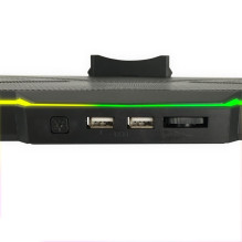 Esperanza EGC110 laptop cooling pad 43.2 cm (17") 800 RPM Black