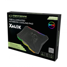 Esperanza EGC110 laptop cooling pad 43.2 cm (17") 800 RPM Black