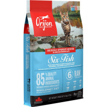 ORIJEN Six Fish Cat - sausas kačių ėdalas - 5,4 kg ORIJEN Six Fish Cat - sausas kačių ėdalas - 5,4 kg