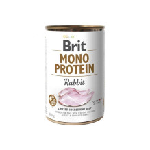 BRIT Mono Protein Rabbit - šlapias šunų ėdalas - 400 g