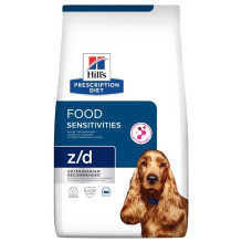 HILL\'s Prescription Diet Food Sensitivites z/d - sausas šunų ėdalas - 10 kg HILL\'s Prescription Diet Food Sensitivites z/d - sausas šunų ėdalas - 10 kg
