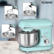 Bomann KM 6030 CB virtuvinis kombainas 1100 W 5 L Mėtų spalvos