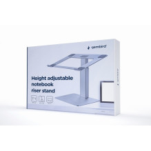 Gembird NBS-D1-02 laptop stand Silver 39.6 cm (15.6")