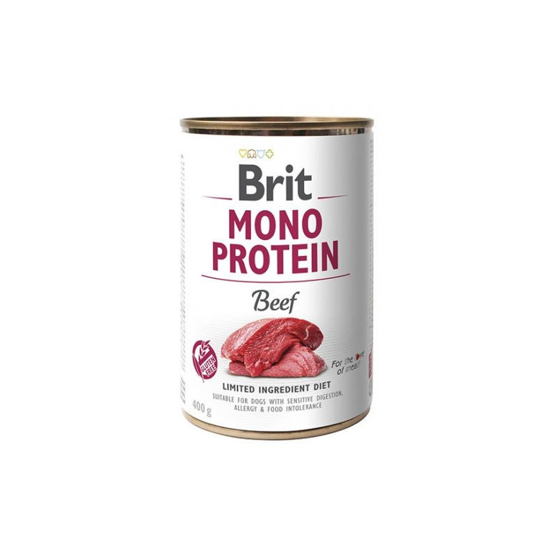 BRIT Mono Protein Beef - šlapias šunų ėdalas - 400 g
