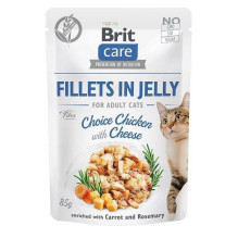 BRIT Care filė drebučiuose skonio dėžutėje - šlapias kačių ėdalas - 12 x 85 g