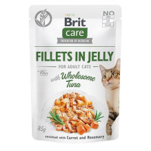 BRIT Care filė drebučiuose skonio dėžutėje - šlapias kačių ėdalas - 12 x 85 g