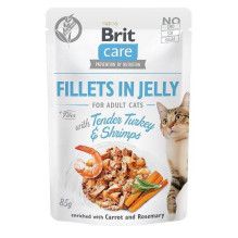 BRIT Care filė drebučiuose skonio dėžutėje - šlapias kačių ėdalas - 12 x 85 g