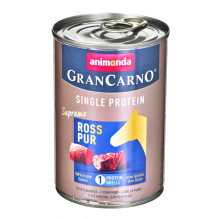 ANIMONDA GranCarno Single Protein arklienos šlapias šunų ėdalas - 400 g