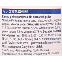 ANIMONDA GranCarno Single Protein arklienos šlapias šunų ėdalas - 400 g