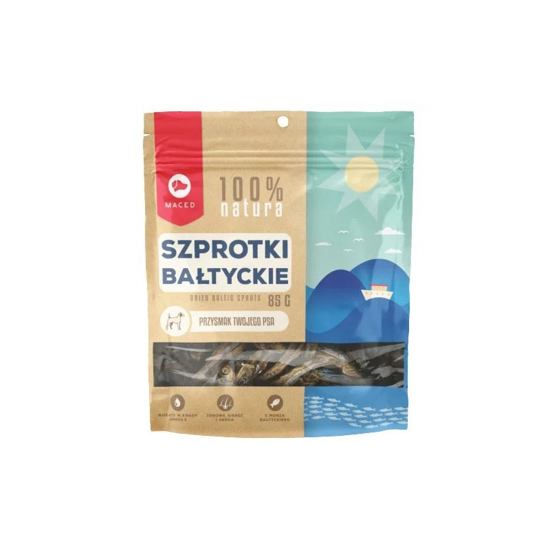 MACED Šprotai - Šunų skanėstai - 85g