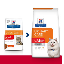 HILL\'S PRESCRIPTION DIET Feline c/d Multicare Stress sausas kačių ėdalas su vištiena 1,5 kg HILL\'S PRESCRIPTION DIET Feline c/d Multicare Stress sausas kačių ėdalas su vištiena 1,5 kg