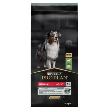 „Purina Medium Adult Sensitive Digestive“ su ėriena, 14 kg