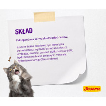 Josera 9310 sausas kačių ėdalas suaugusioms paukštienos ir lašišos katėms, 10 kg Josera 9310 sausas kačių ėdalas suaugusioms paukštienos ir lašišos katėms, 10 kg