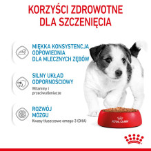 ROYAL CANIN SHN Mini Puppy padaže - šlapias šuniukų ėdalas - 12 x 85 g