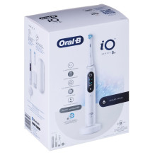 „Oral-B iO Series 8N“ vibruojantis dantų šepetėlis suaugusiesiems, baltas