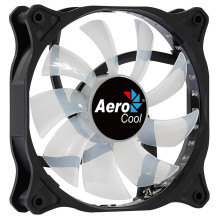 Aerocool COSMO12FRGB PC Fan 12cm LED RGB Molex Connector Silent Black Aerocool COSMO12FRGB PC Fan 12cm LED RGB Molex Connector Silent Black