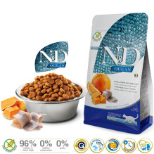 FARMINA ND Ocean Herring PumpkinOrange Adult - sausas kačių ėdalas - 1,5 kg FARMINA ND Ocean Herring PumpkinOrange Adult - sausas kačių ėdalas - 1,5 kg