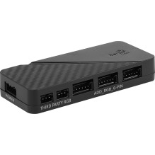 Aerocool Mirage 12 ARGB Pro kompiuterio korpusas, aušinimo komplektas, 12 cm, juodas