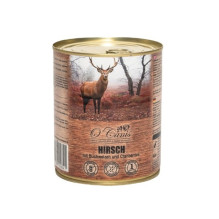 O\'CANIS konservuotas šunų ėdalas – šlapias ėdalas – elnienos ir grikių skonio – 800 g