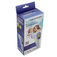 Esperanza ECT002 digital body thermometer Remote sensing thermometer Purple, White Ear, Forehead, Oral, Rectal, Underarm Esperanza ECT002 digital body thermometer Remote sensing thermometer Purple, White Ear, Forehead, Oral, Rectal, Underarm