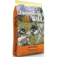 TASTE OF THE WILD Šuniukas High Prairie - sausas šunų ėdalas - 12,2 kg