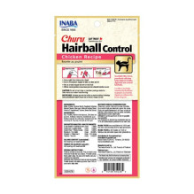 INABA Churu Hairball vištienos skanėstas katėms - 4x14 g