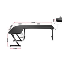 Huzaro Hero 7.0 computer desk Black Huzaro Hero 7.0 computer desk Black