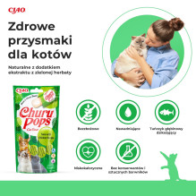 INABA Churu Pops Tunas su vištiena - kačių skanėstai - 4x15 g