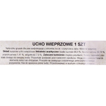 Šunų kramtukas PETMEX kiaulienos ausis 40g 1vnt. Šunų kramtukas PETMEX kiaulienos ausis 40g 1vnt.