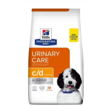 HILL\'S PRESCRIPTION DIET Canine Urinary Care c/d Multicare sausas šunų ėdalas su vištiena 1,5 kg HILL\'S PRESCRIPTION DIET Canine Urinary Care c/d Multicare sausas šunų ėdalas su vištiena 1,5 kg