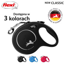 Flexi New Classic šunų ištraukiamas pavadėlis 5 m Flexi New Classic šunų ištraukiamas pavadėlis 5 m