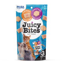 INABA Juicy Bites Crab and Scallop - cat treats - 3x11,3 g INABA Juicy Bites Crab and Scallop - cat treats - 3x11,3 g