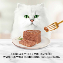 GOURMET Gold Beef - šlapias kačių ėdalas - 85 g