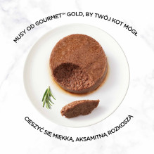 GOURMET Gold Beef - šlapias kačių ėdalas - 85 g