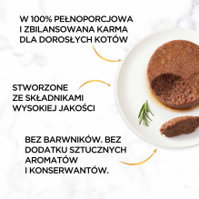 GOURMET Gold Beef - šlapias kačių ėdalas - 85 g
