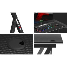 Žaidimų stalas – Huzaro Hero 1.4 Black Žaidimų stalas – Huzaro Hero 1.4 Black