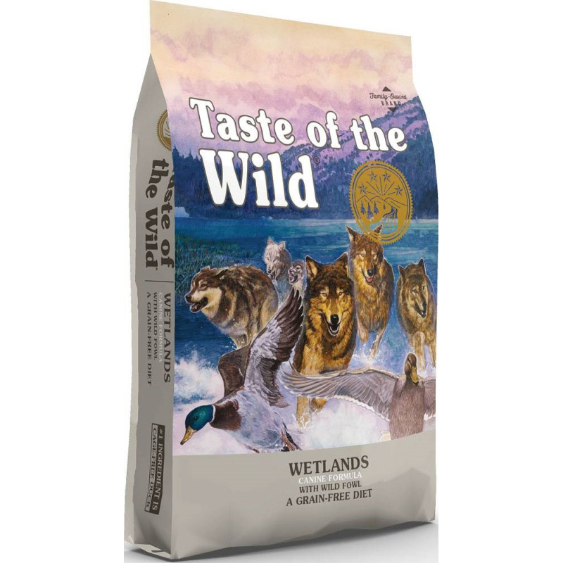 TASTE OF THE WILD Wetlands - sausas šunų ėdalas - 12,2 kg