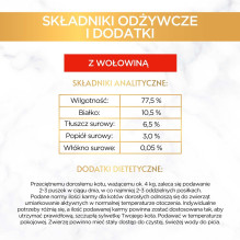 GOURMET Gold Beef - šlapias kačių ėdalas - 85 g