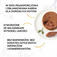 GOURMET Gold Rabbit - šlapias kačių ėdalas - 85 g