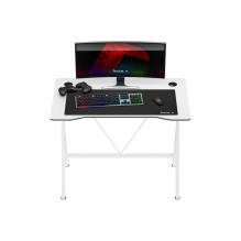 Huzaro Hero 1.4 White - gaming desk, white Huzaro Hero 1.4 White - gaming desk, white