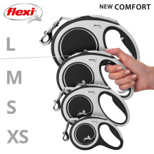 Flexi New COMFORT 8 m Black, Grey Dog Retractable lead Flexi New COMFORT 8 m Black, Grey Dog Retractable lead