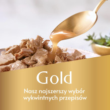 GOURMET Gold Rabbit - šlapias kačių ėdalas - 85 g