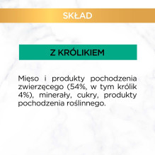 GOURMET Gold Rabbit - šlapias kačių ėdalas - 85 g