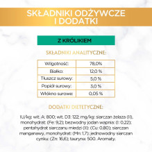 GOURMET Gold Rabbit - šlapias kačių ėdalas - 85 g